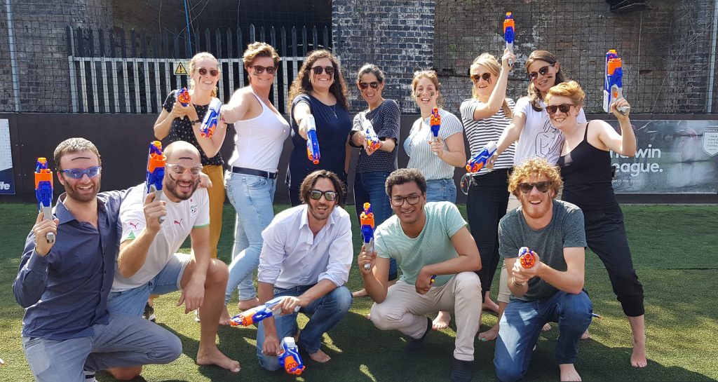 Nerf Mücadele Arenası Aktivitesi
