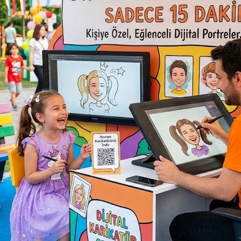 Dijital Karikatür Etkinliği