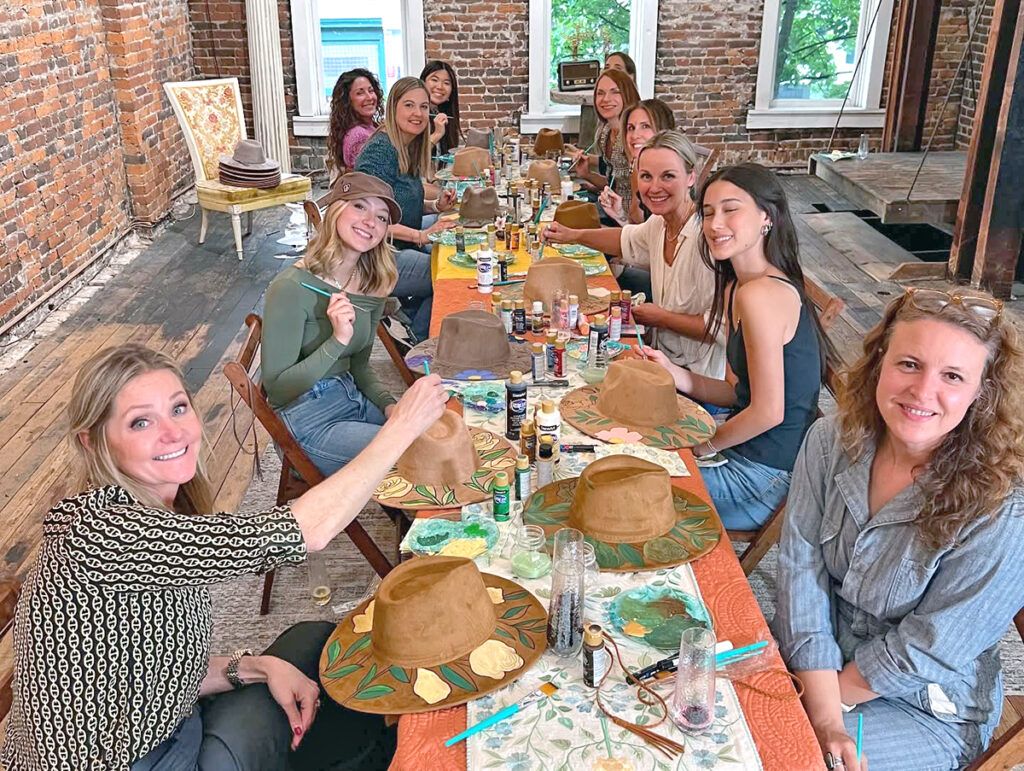 Hasır Şapka Boyama Atölyesi