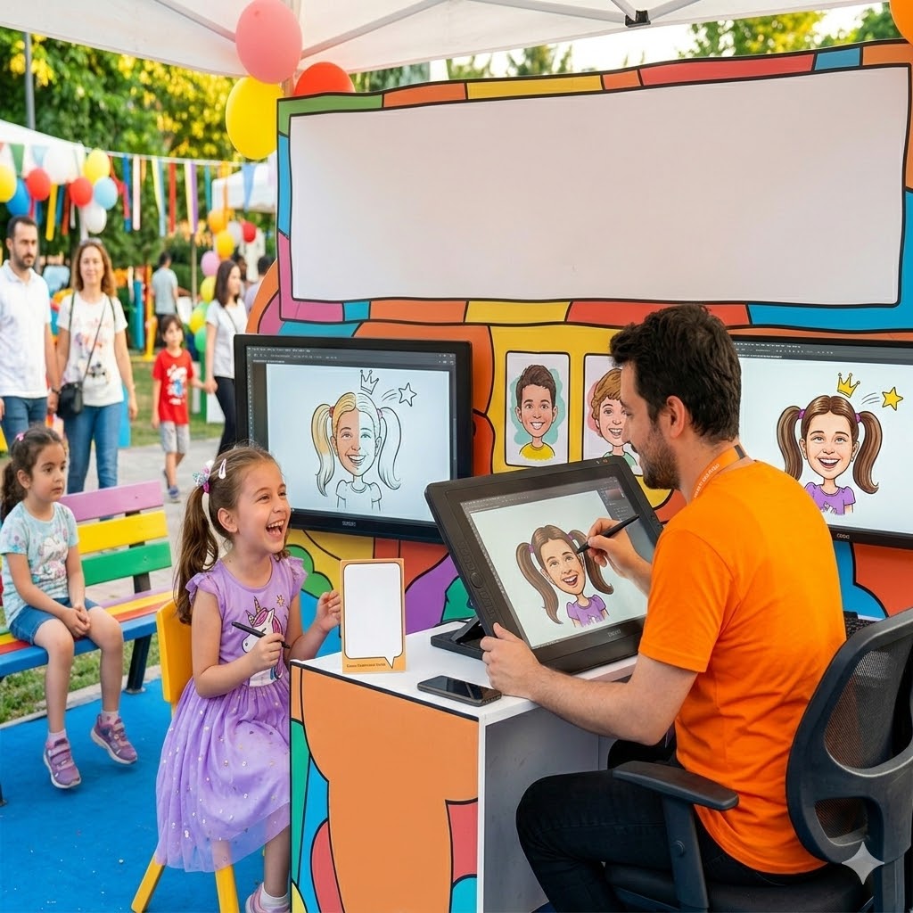 Dijital Karikatür Etkinliği