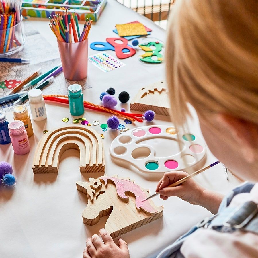 Ahşap Oyuncak Boyama Atölyesi