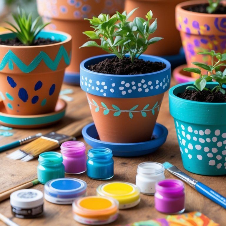 Skulent Saksı Tasarım Atölyesi